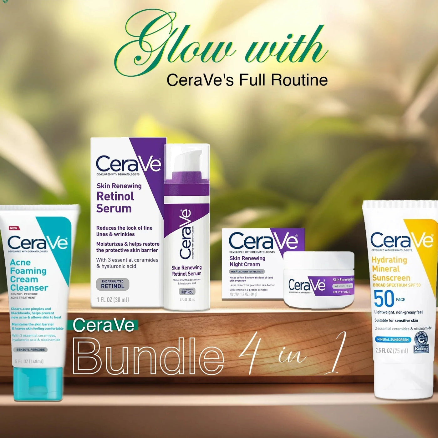 CeraVe 4 in 1 Bundle